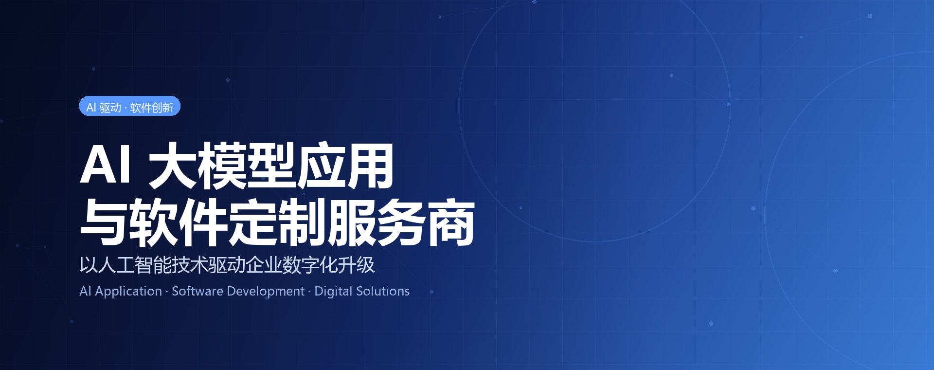 AI 大模型应用与软件定制